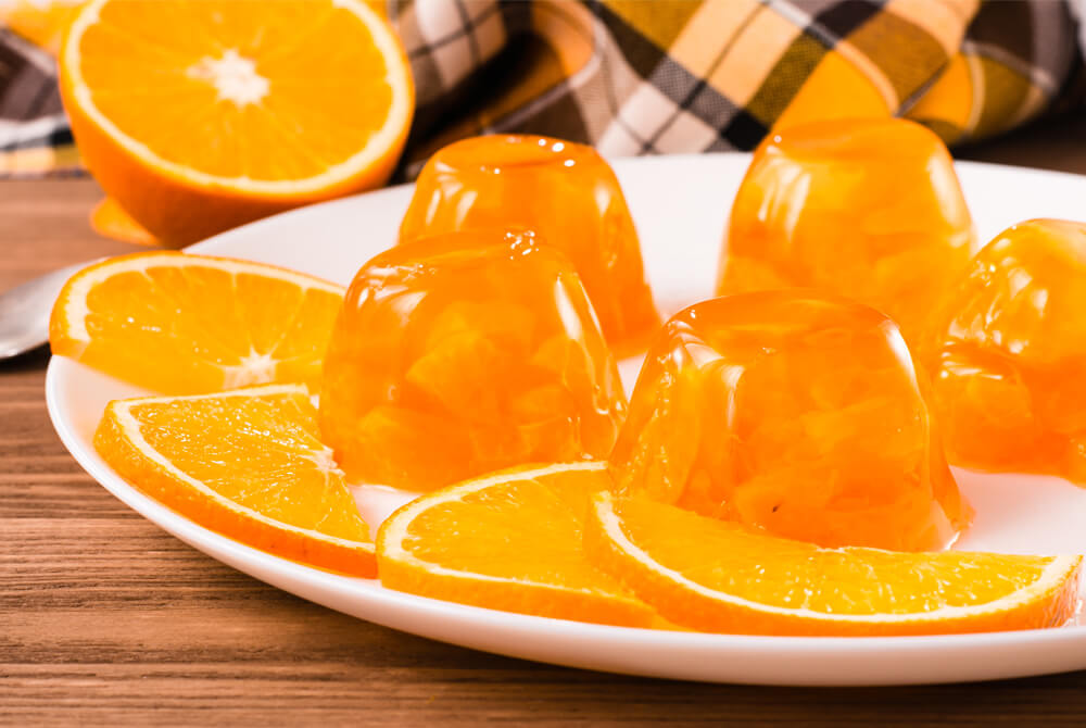 Gelatinas de Naranja